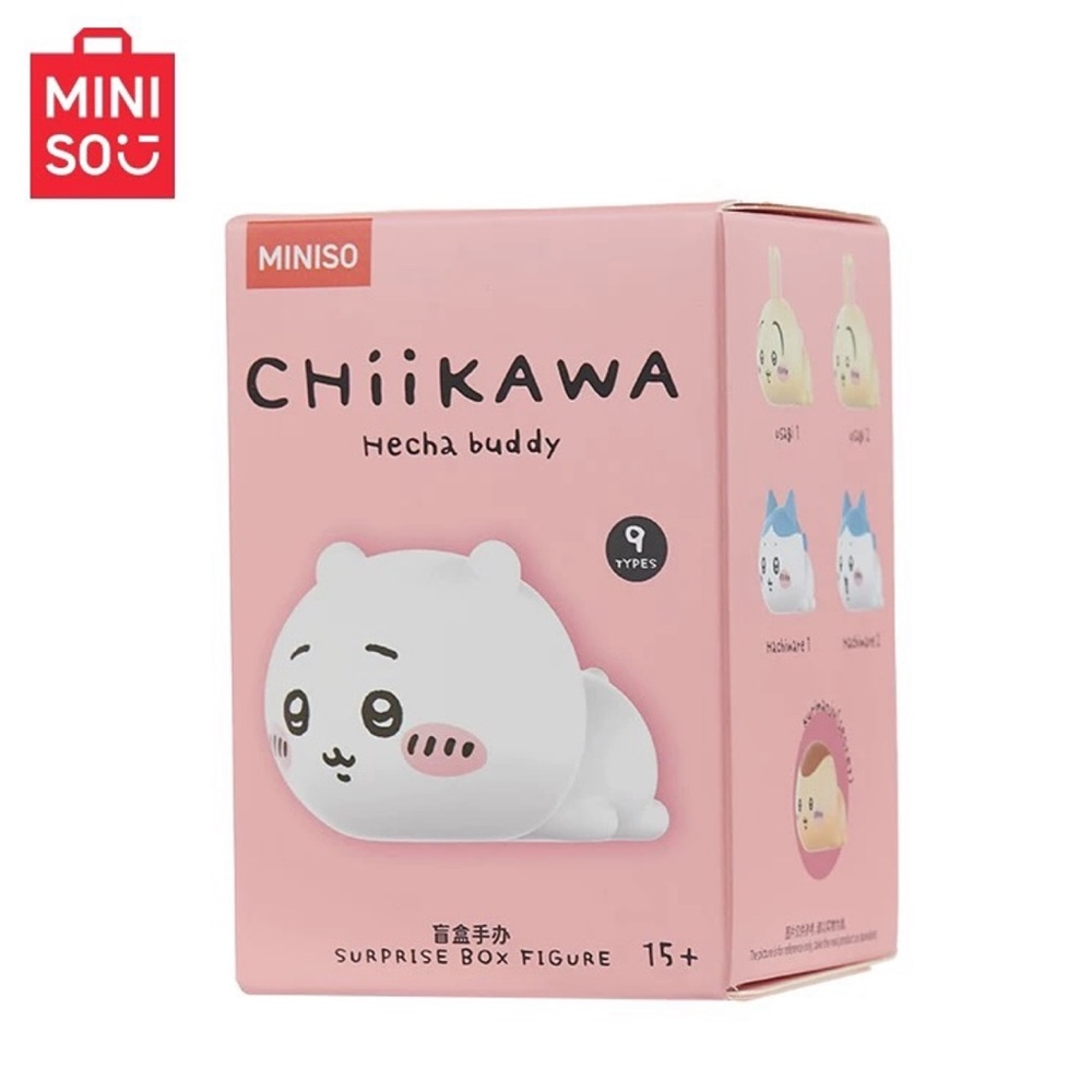 Miniso Chiikawa Hecha Buddy Surprise Box Figure